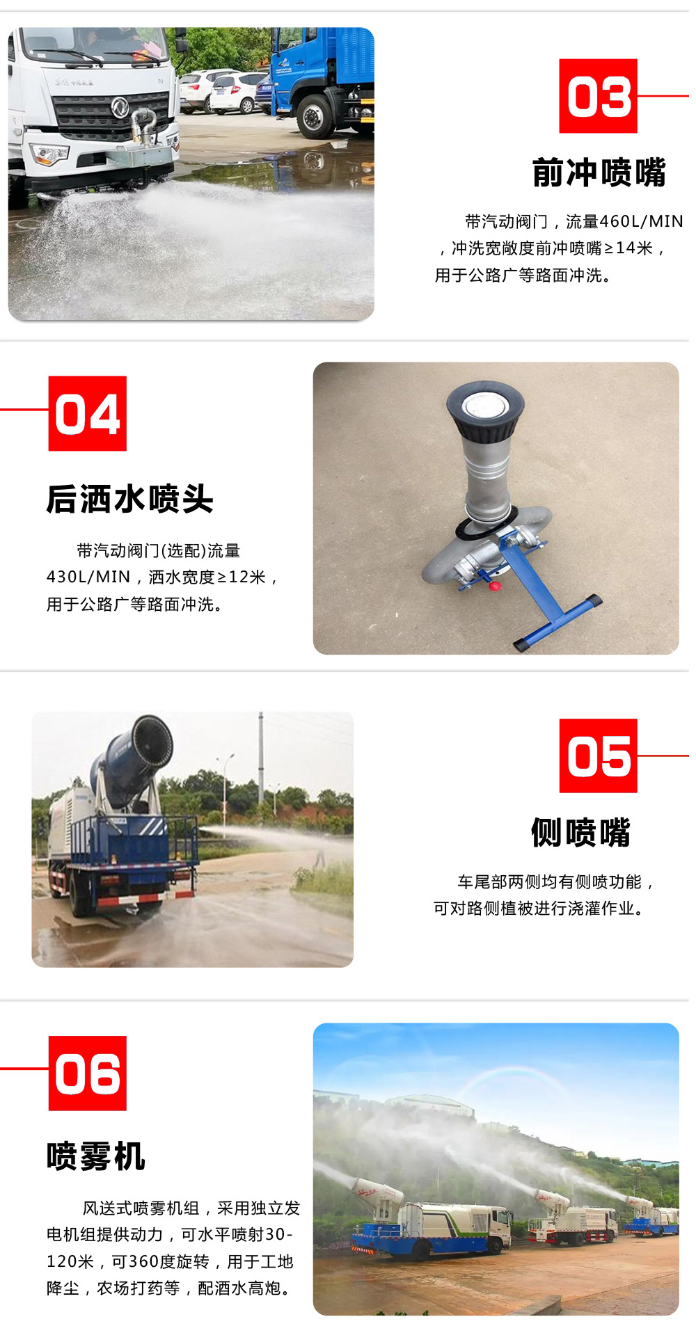 國六12方東風(fēng)D9 抑塵車(chē)50-100米