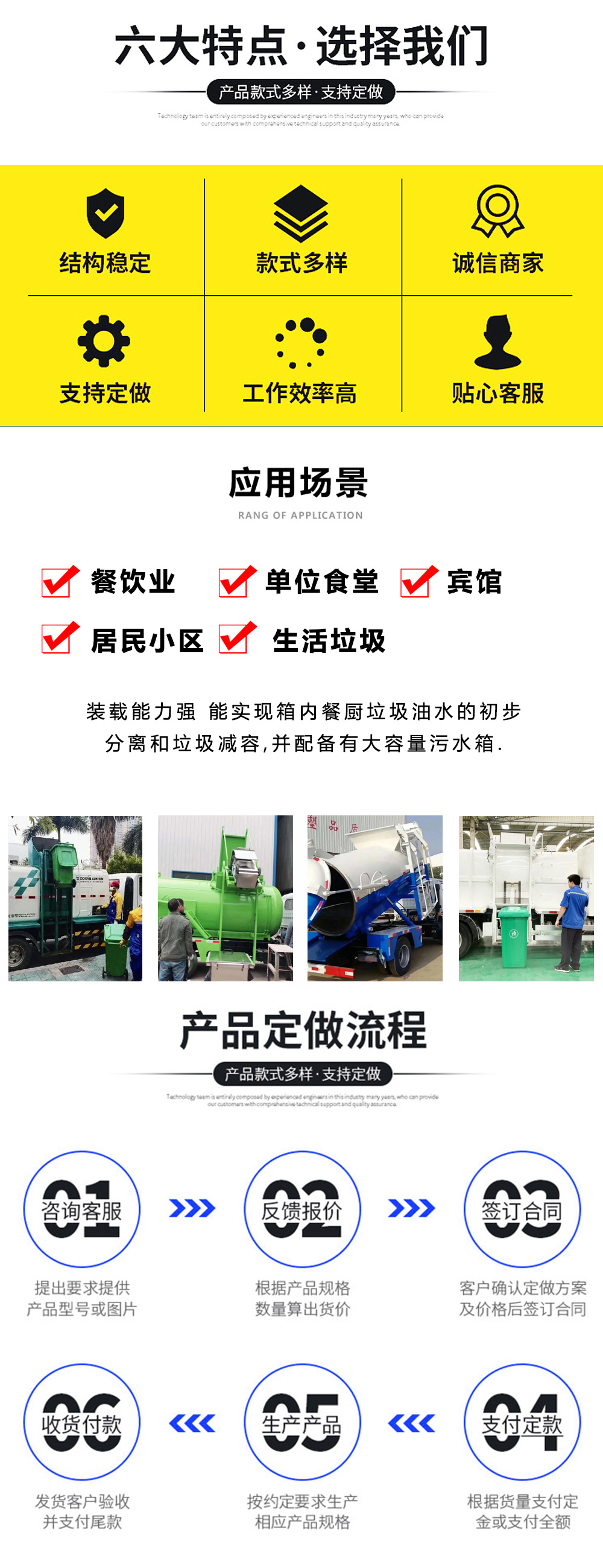 江鈴順達國六4.5方餐廚垃圾車(chē)